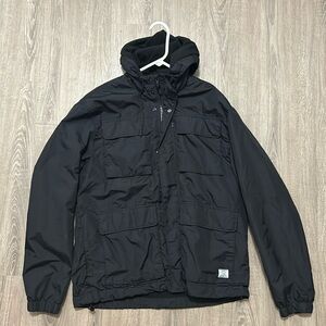 H&M Black Windbreaker